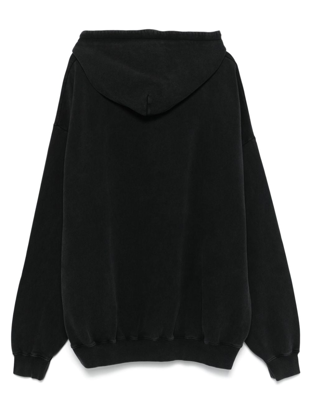 Black oversized hooded sweatshirt Martine Rose - men
